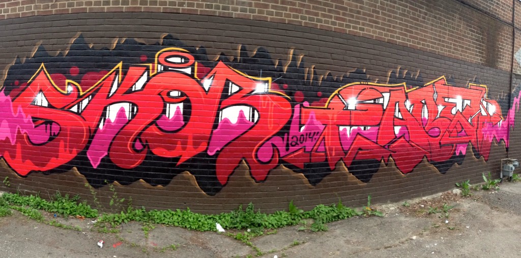 Mural at Dundas and Broadview