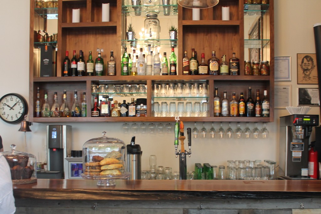 Behind the bar at Dundas and Carlaw