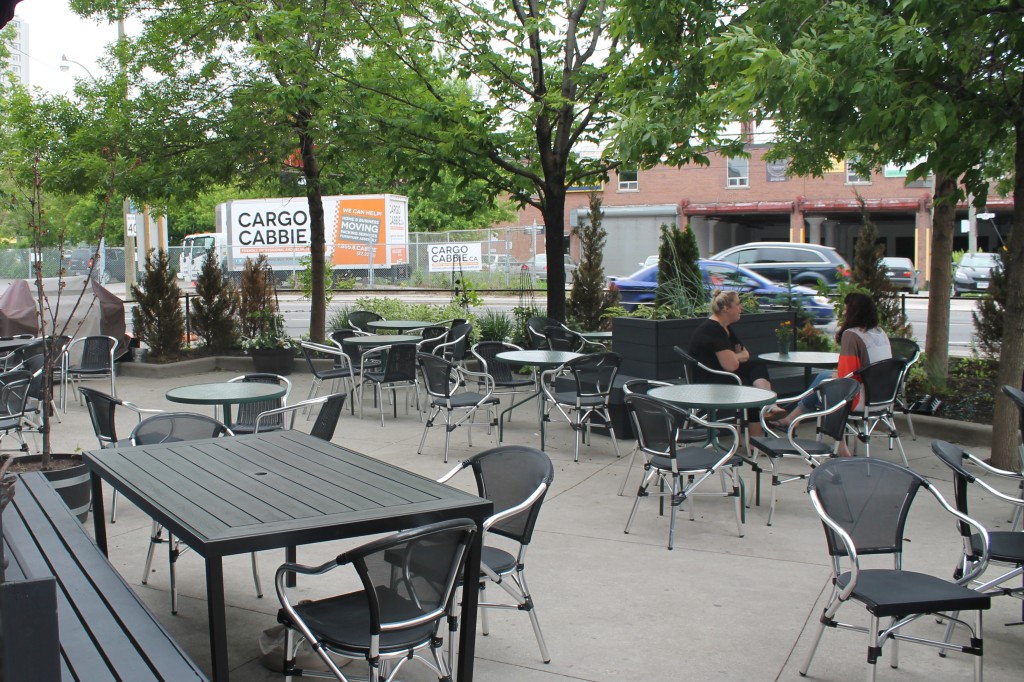 Patio at Dundas and Carlaw