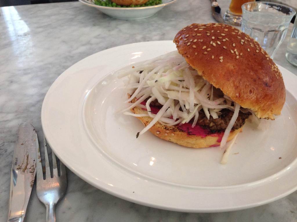 80/20 Burger at Saturday Dinette